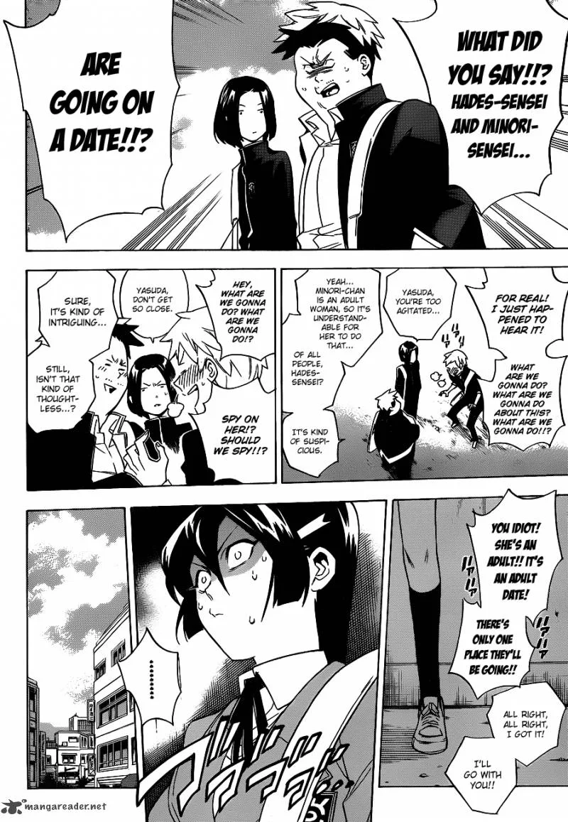 Hokenshitsu no Shinigami Chapter 30 page 12