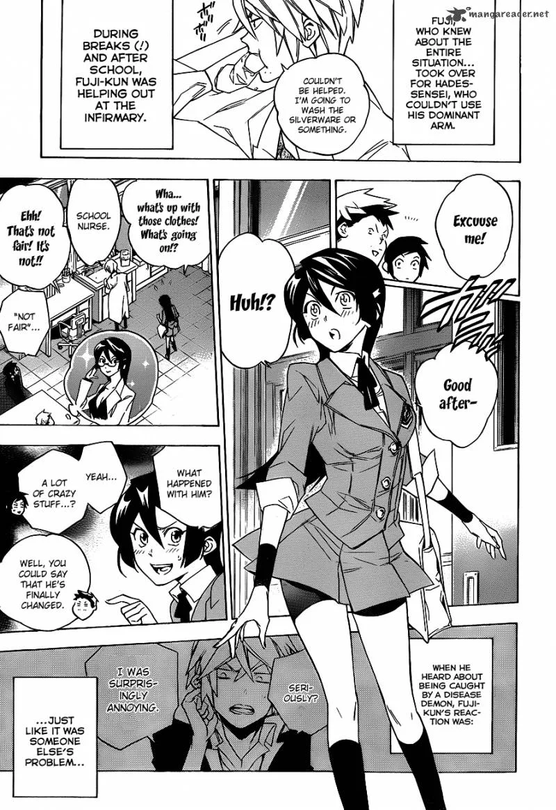Hokenshitsu no Shinigami Chapter 30 page 3