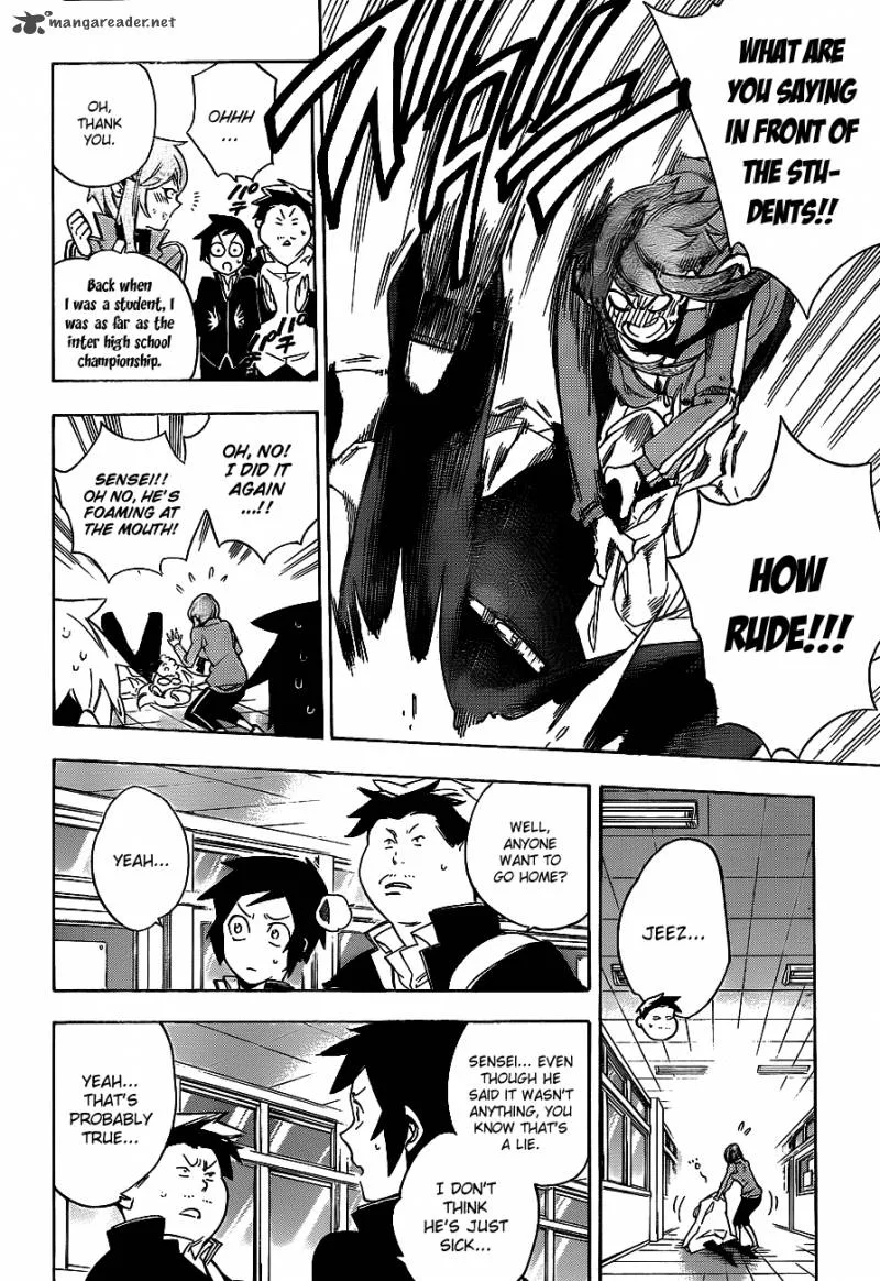 Hokenshitsu no Shinigami Chapter 31 page 16