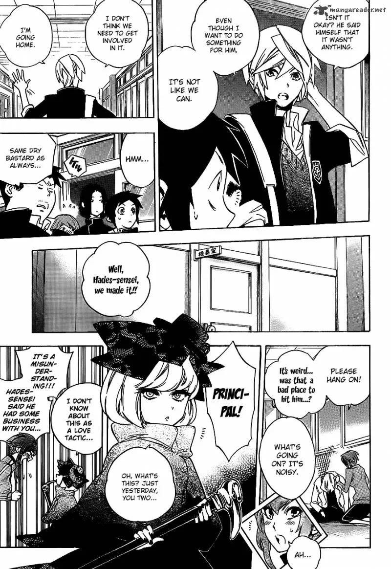 Hokenshitsu no Shinigami Chapter 31 page 17