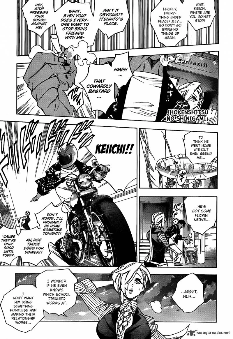 Hokenshitsu no Shinigami Chapter 33 page 1