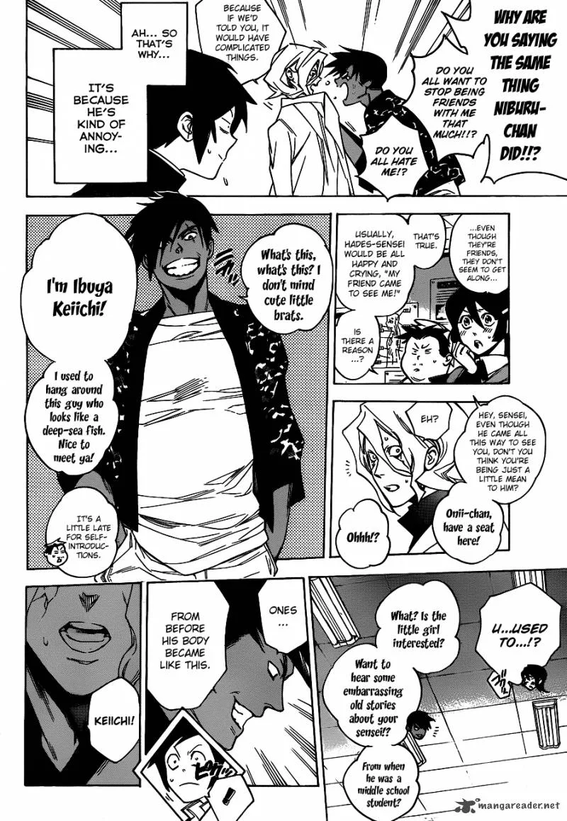 Hokenshitsu no Shinigami Chapter 33 page 8