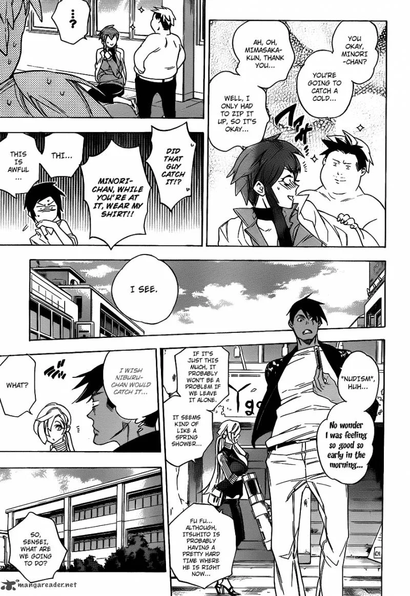 Hokenshitsu no Shinigami Chapter 34 page 13