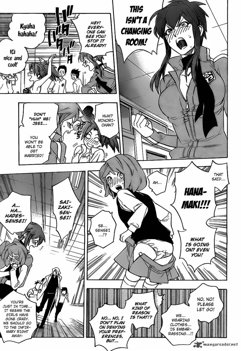 Hokenshitsu no Shinigami Chapter 34 page 11