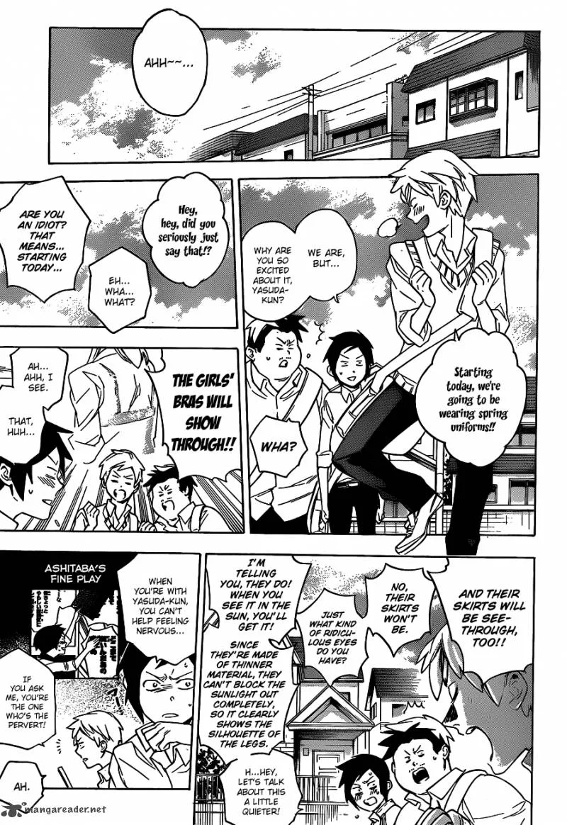 Hokenshitsu no Shinigami Chapter 34 page 3