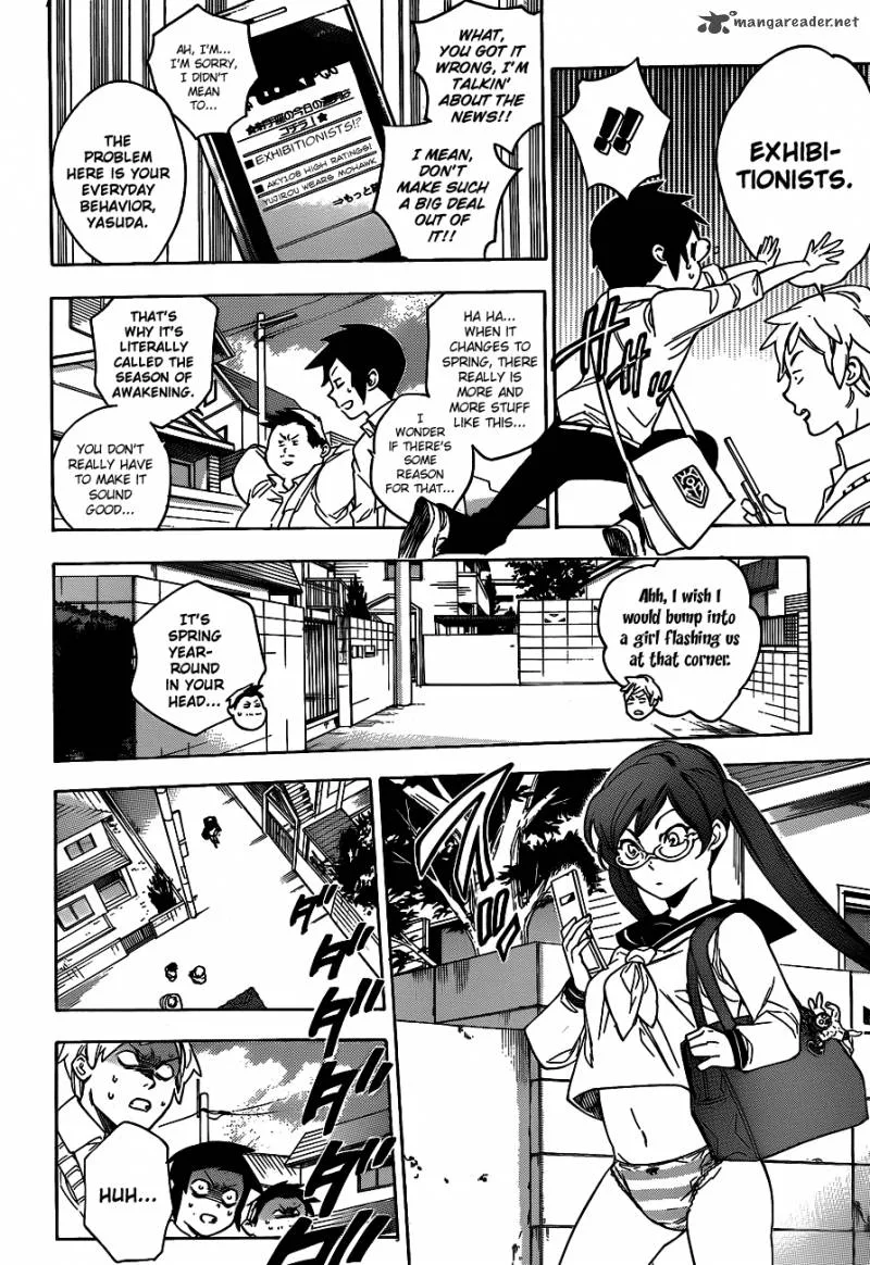 Hokenshitsu no Shinigami Chapter 34 page 4