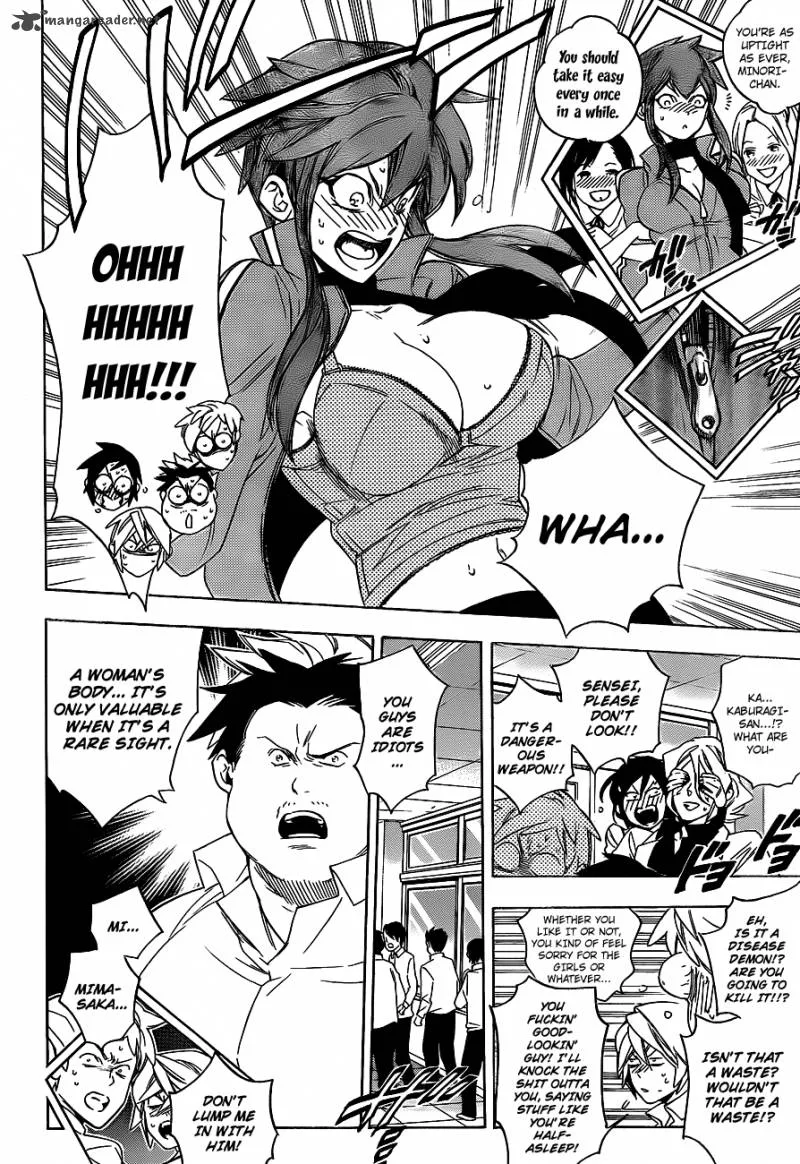 Hokenshitsu no Shinigami Chapter 34 page 12