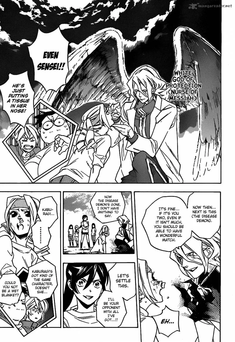 Hokenshitsu no Shinigami Chapter 35 page 16