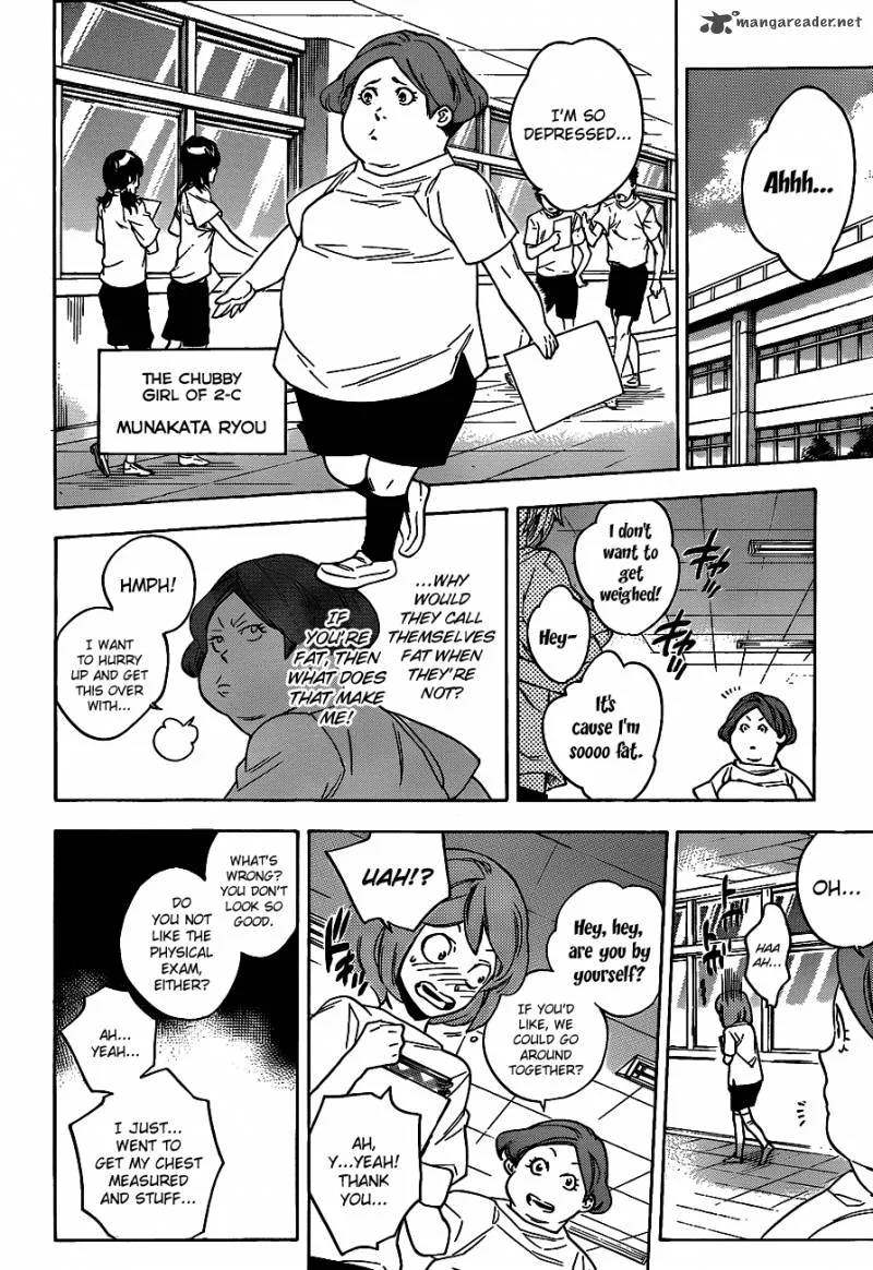 Hokenshitsu no Shinigami Chapter 36 page 9