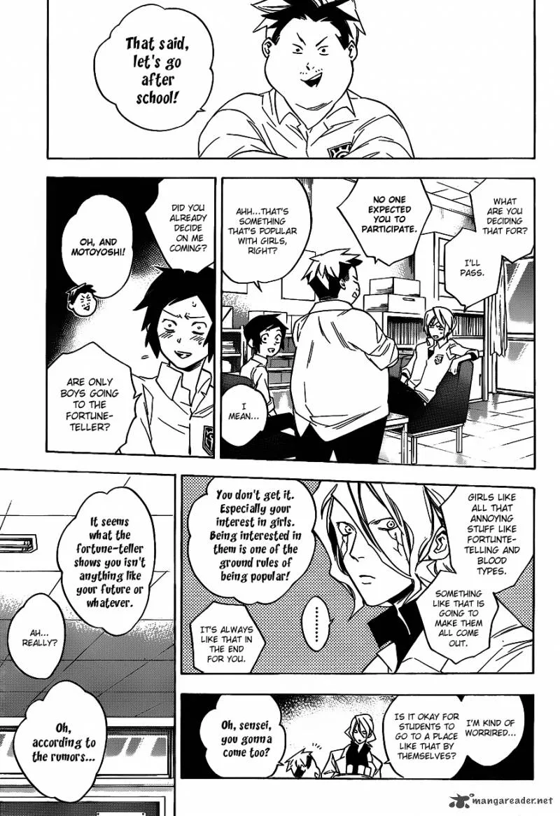 Hokenshitsu no Shinigami Chapter 37 page 4