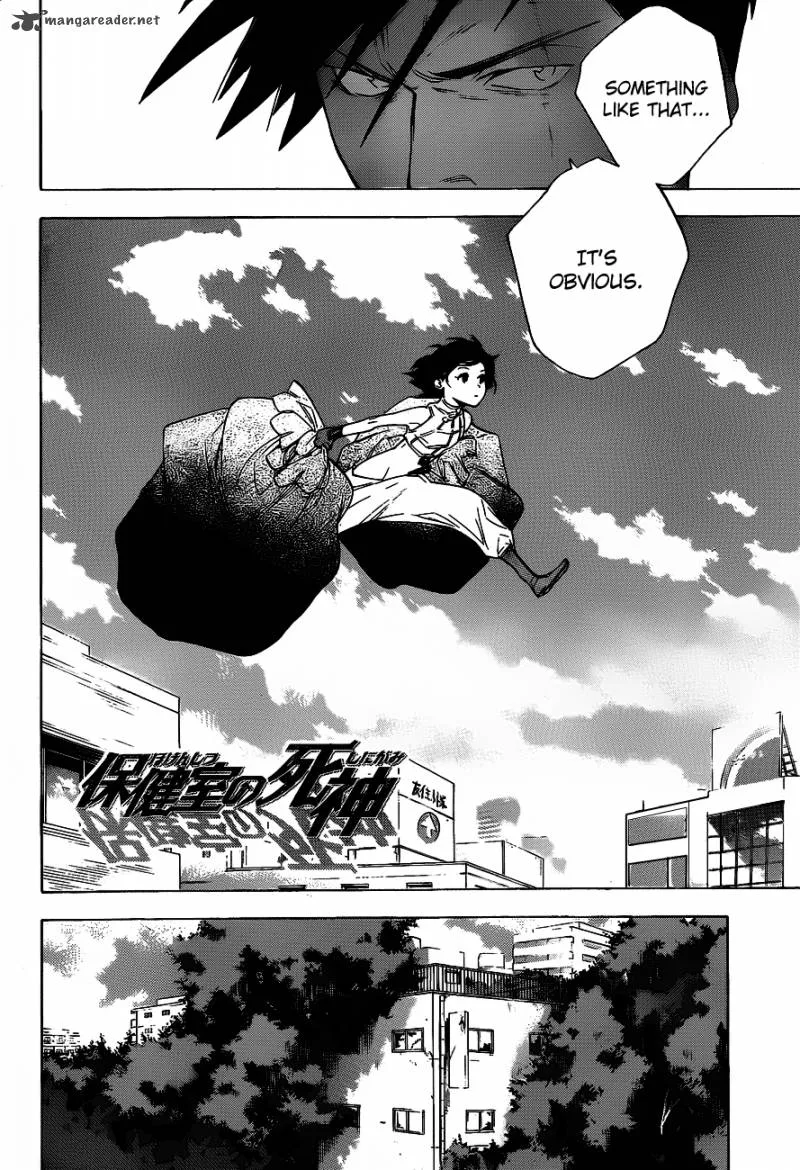Hokenshitsu no Shinigami Chapter 39 page 2