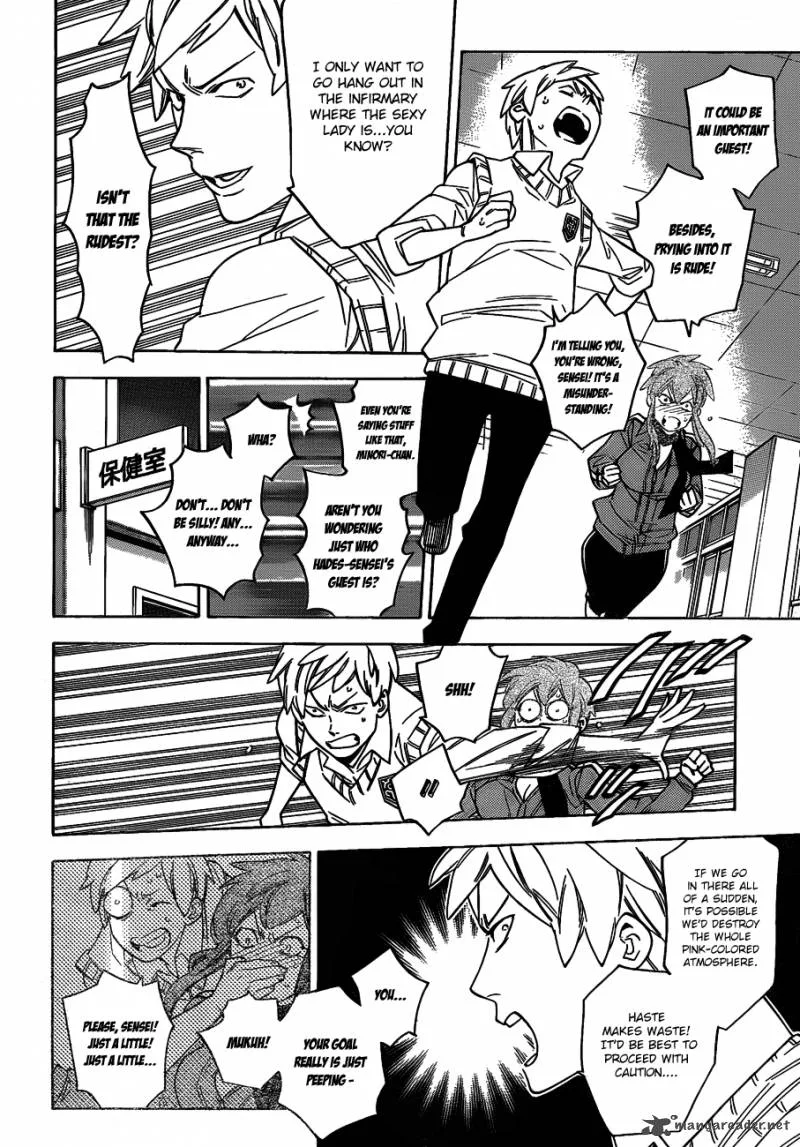Hokenshitsu no Shinigami Chapter 43 page 12