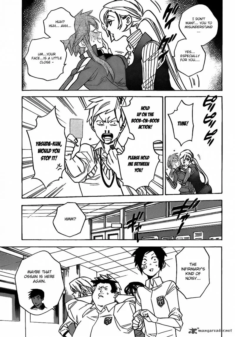 Hokenshitsu no Shinigami Chapter 43 page 17