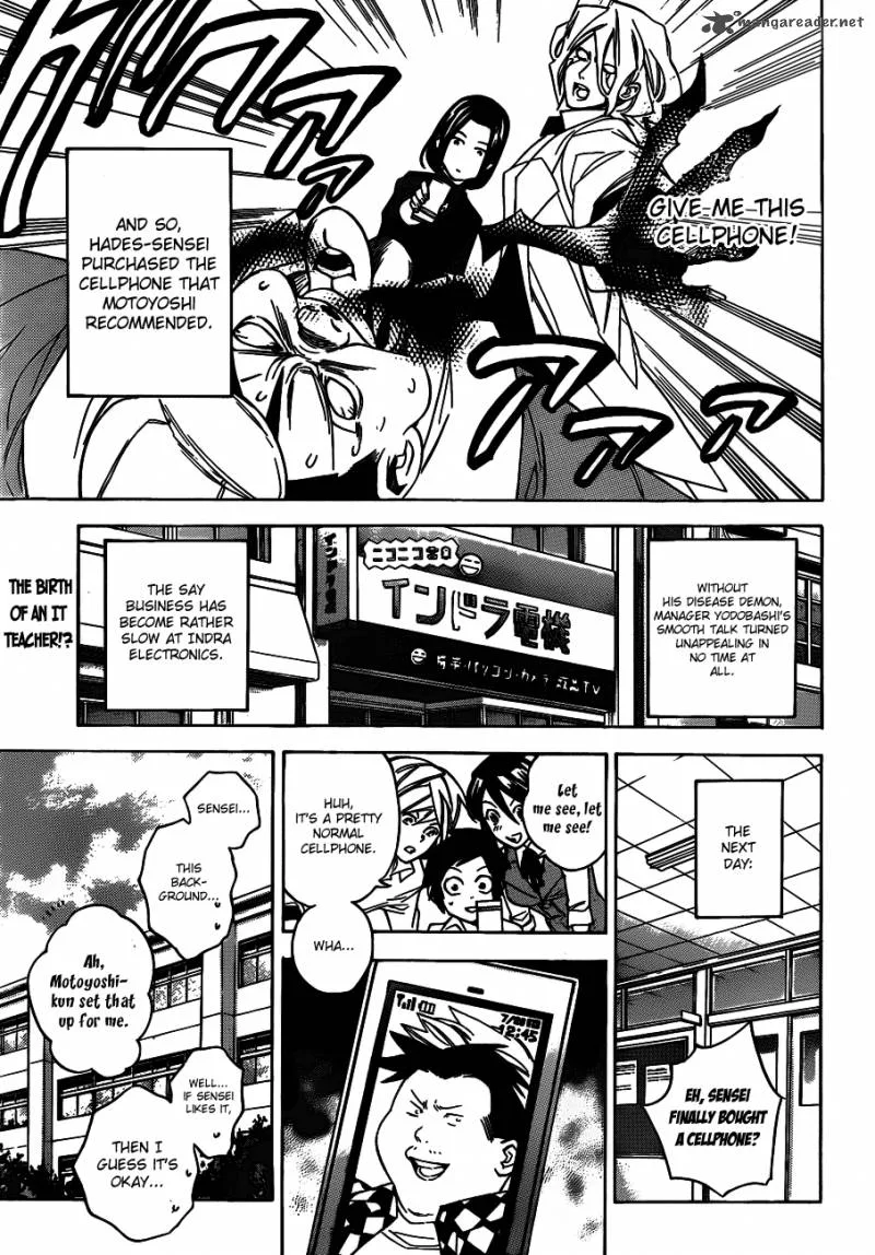 Hokenshitsu no Shinigami Chapter 44 page 21