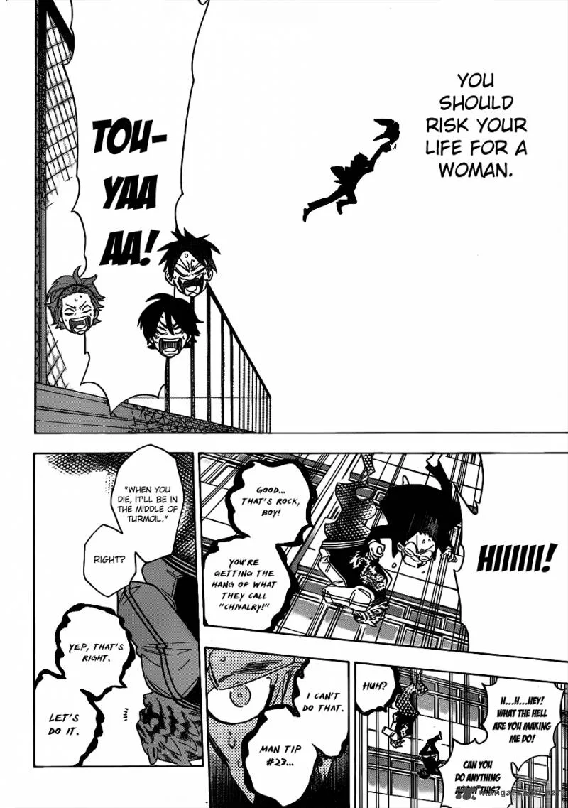Hokenshitsu no Shinigami Chapter 49 page 22