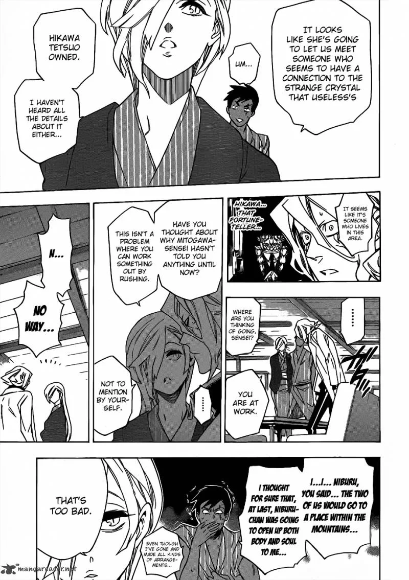 Hokenshitsu no Shinigami Chapter 50 page 16