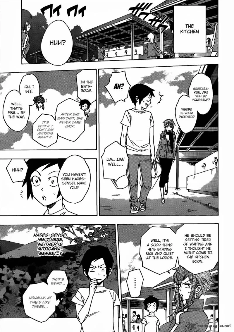 Hokenshitsu no Shinigami Chapter 50 page 22