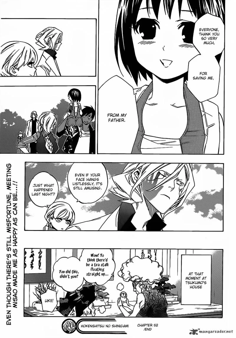 Hokenshitsu no Shinigami Chapter 52 page 20