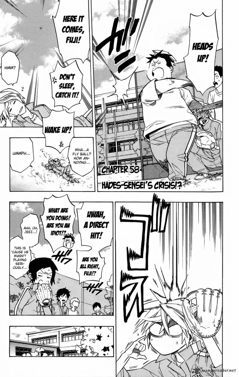 Hokenshitsu no Shinigami Chapter 58 page 1