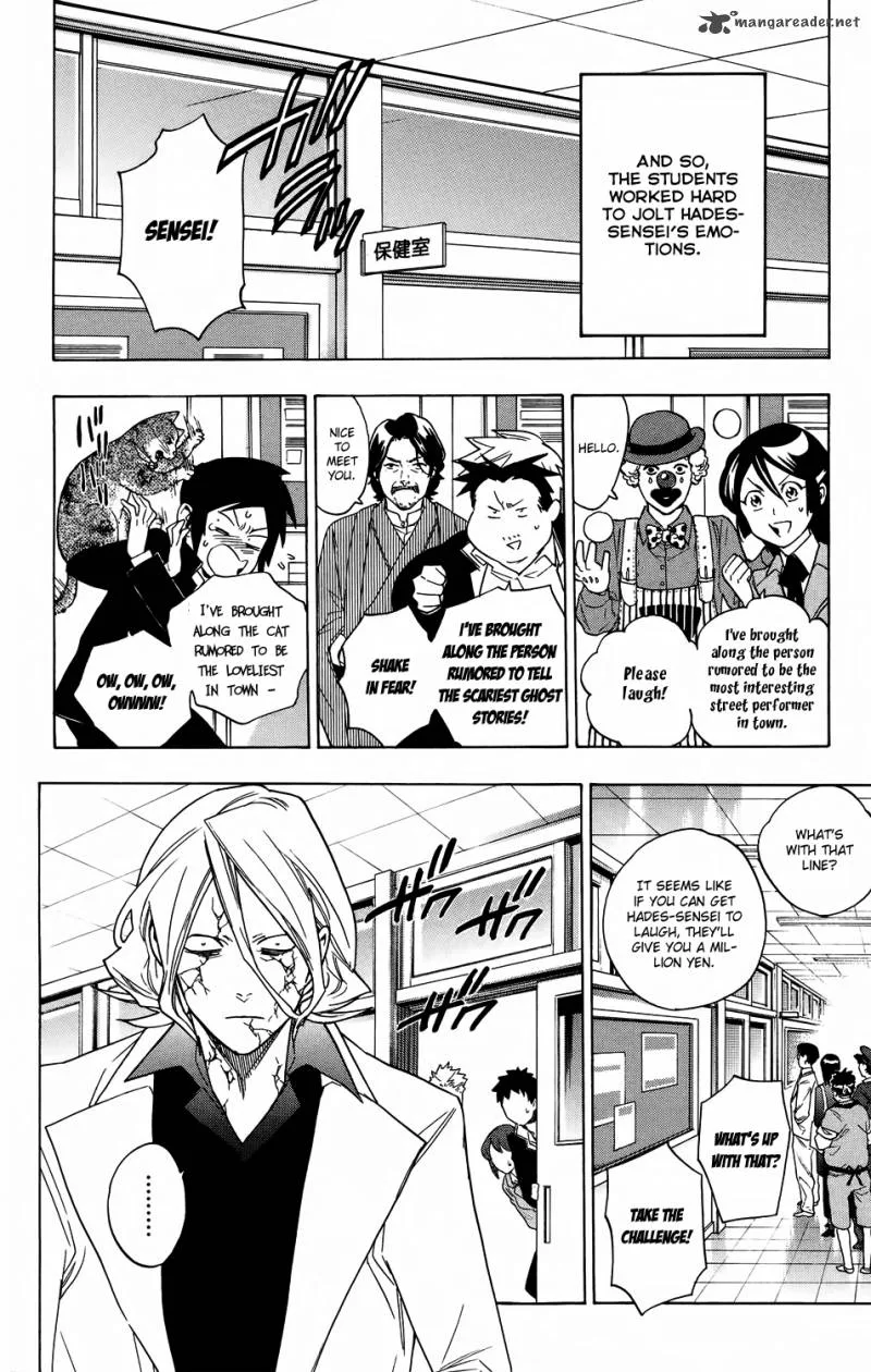 Hokenshitsu no Shinigami Chapter 58 page 16