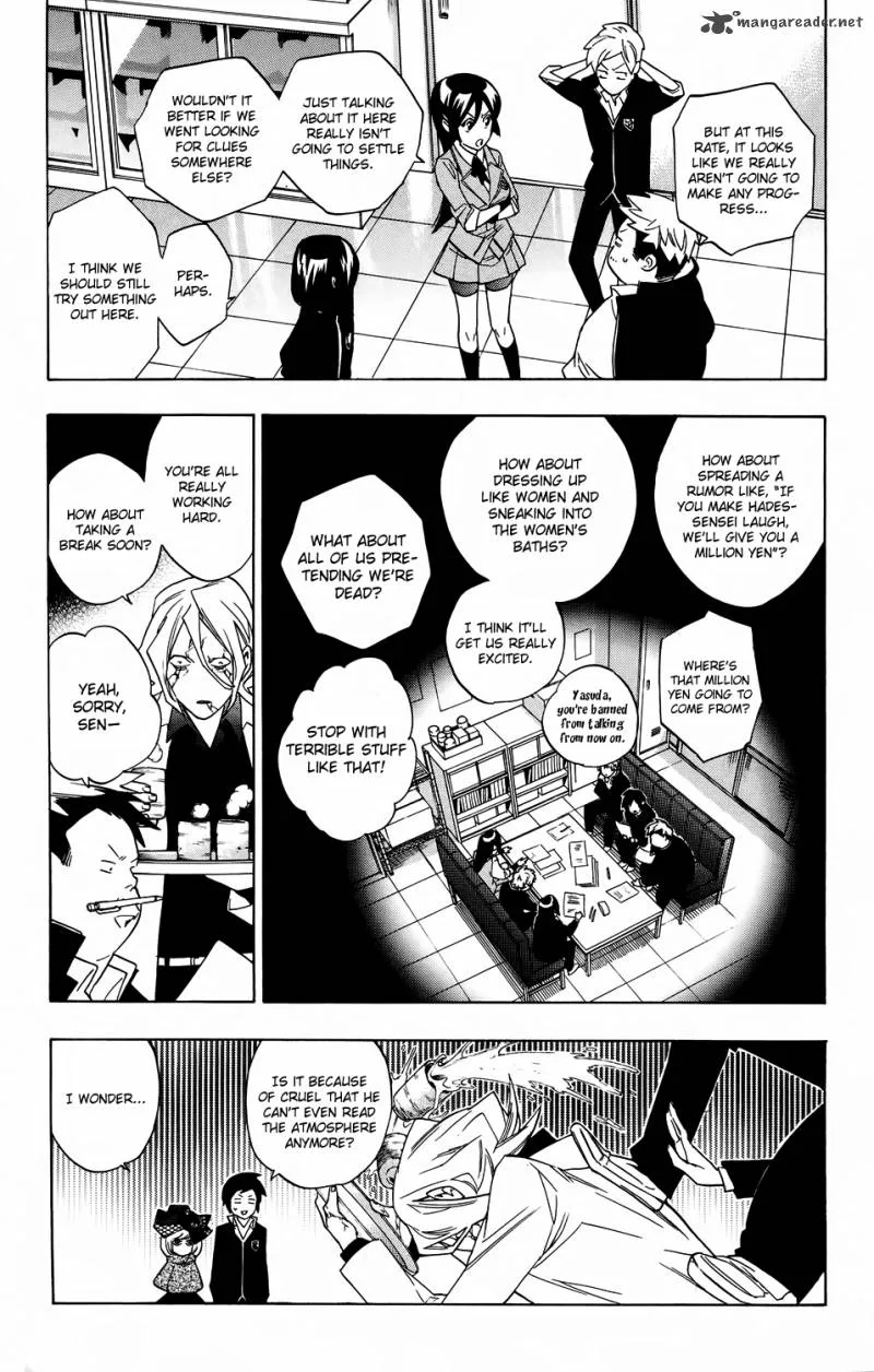 Hokenshitsu no Shinigami Chapter 58 page 15