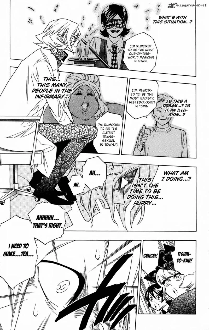Hokenshitsu no Shinigami Chapter 58 page 17