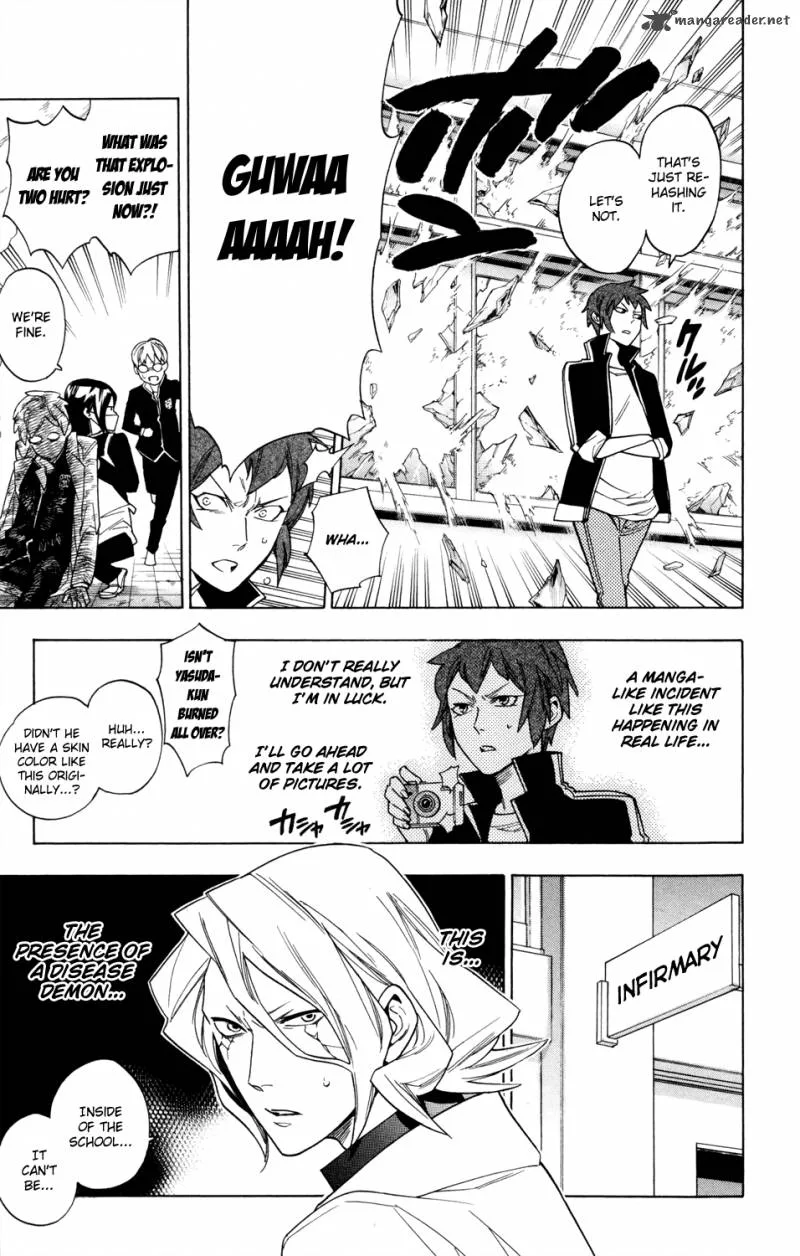 Hokenshitsu no Shinigami Chapter 61 page 15