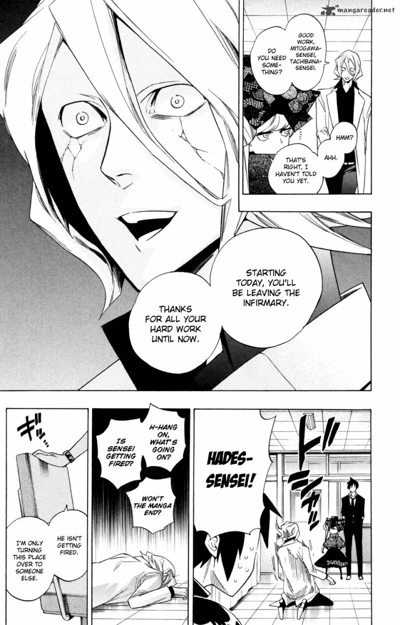 Hokenshitsu no Shinigami Chapter 62 page 13