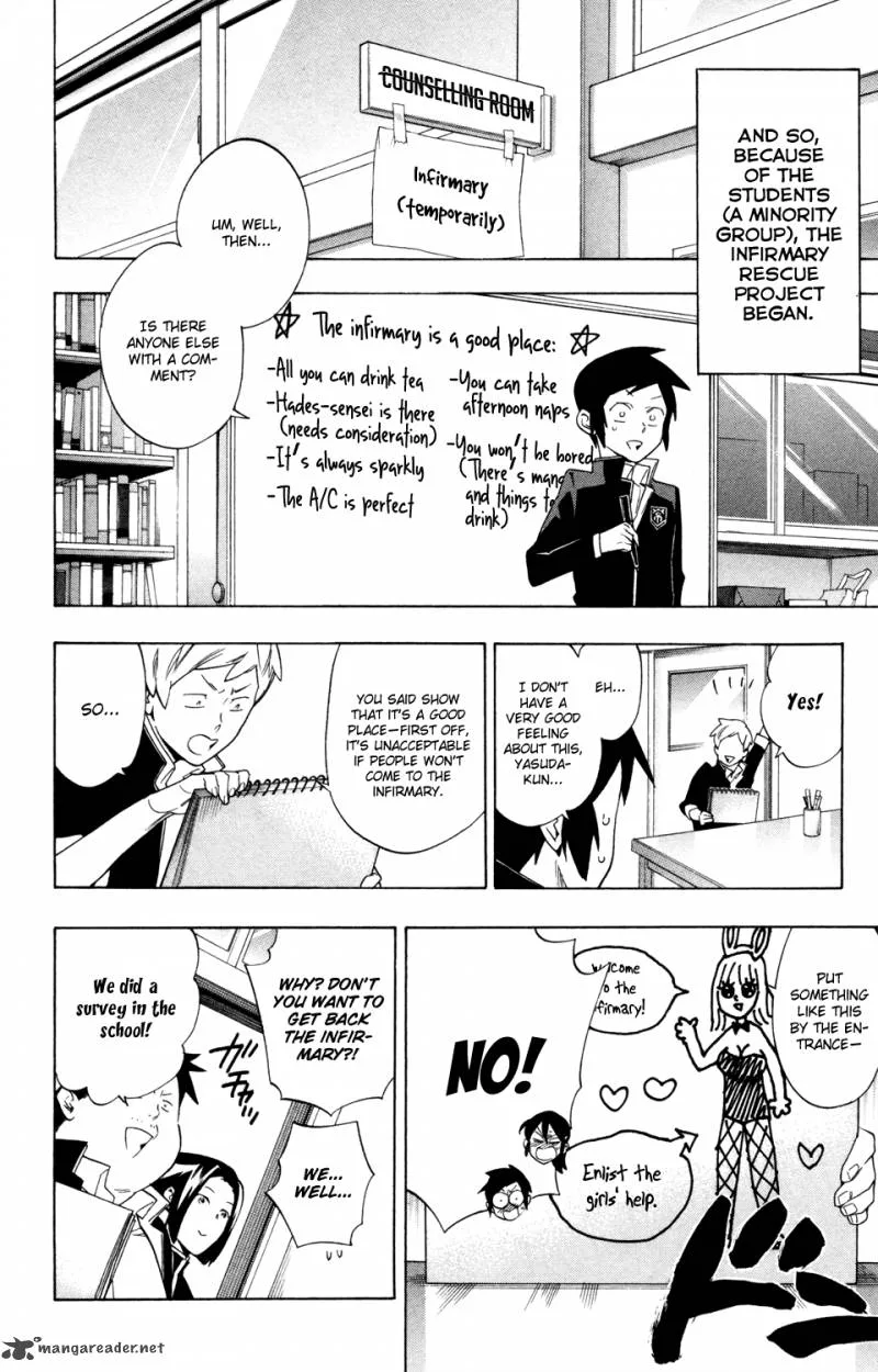 Hokenshitsu no Shinigami Chapter 62 page 22