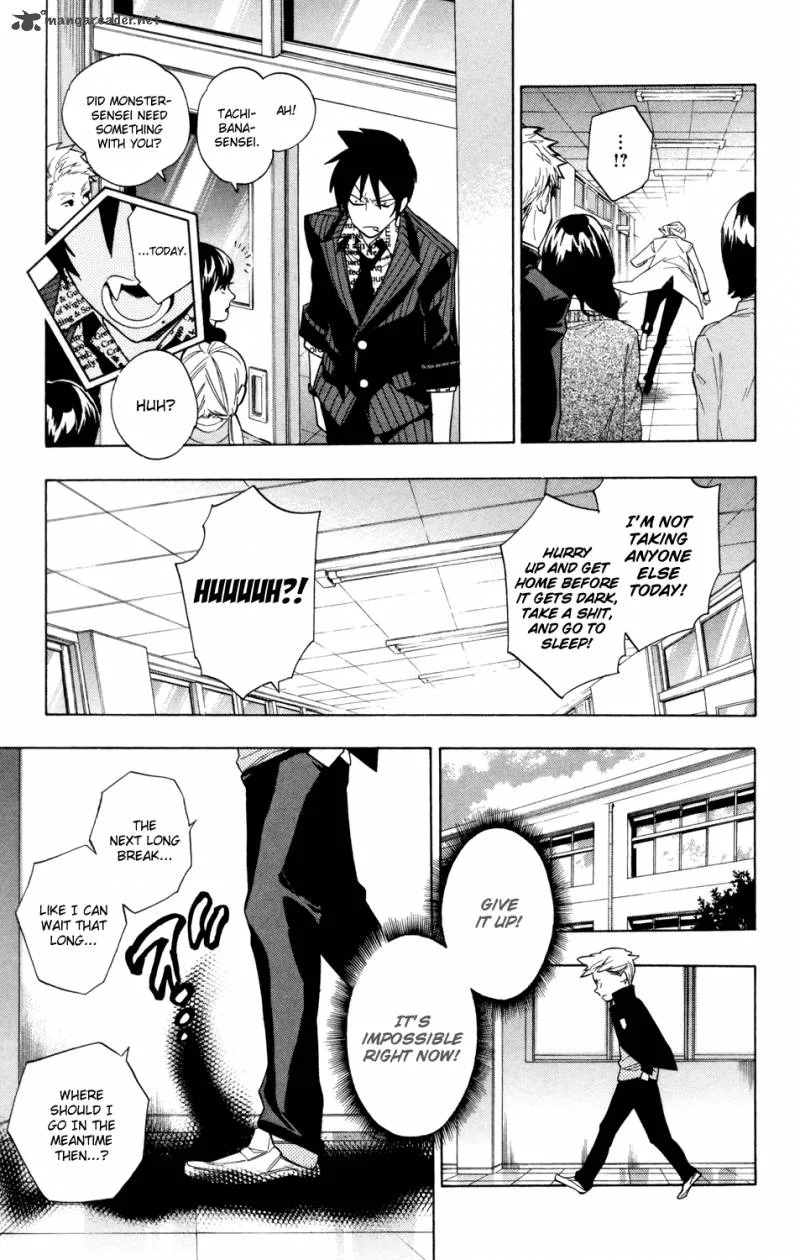 Hokenshitsu no Shinigami Chapter 63 page 9