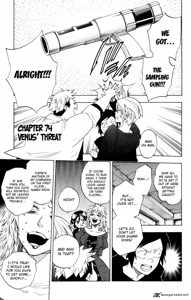 Hokenshitsu no Shinigami Chapter 74 page 2