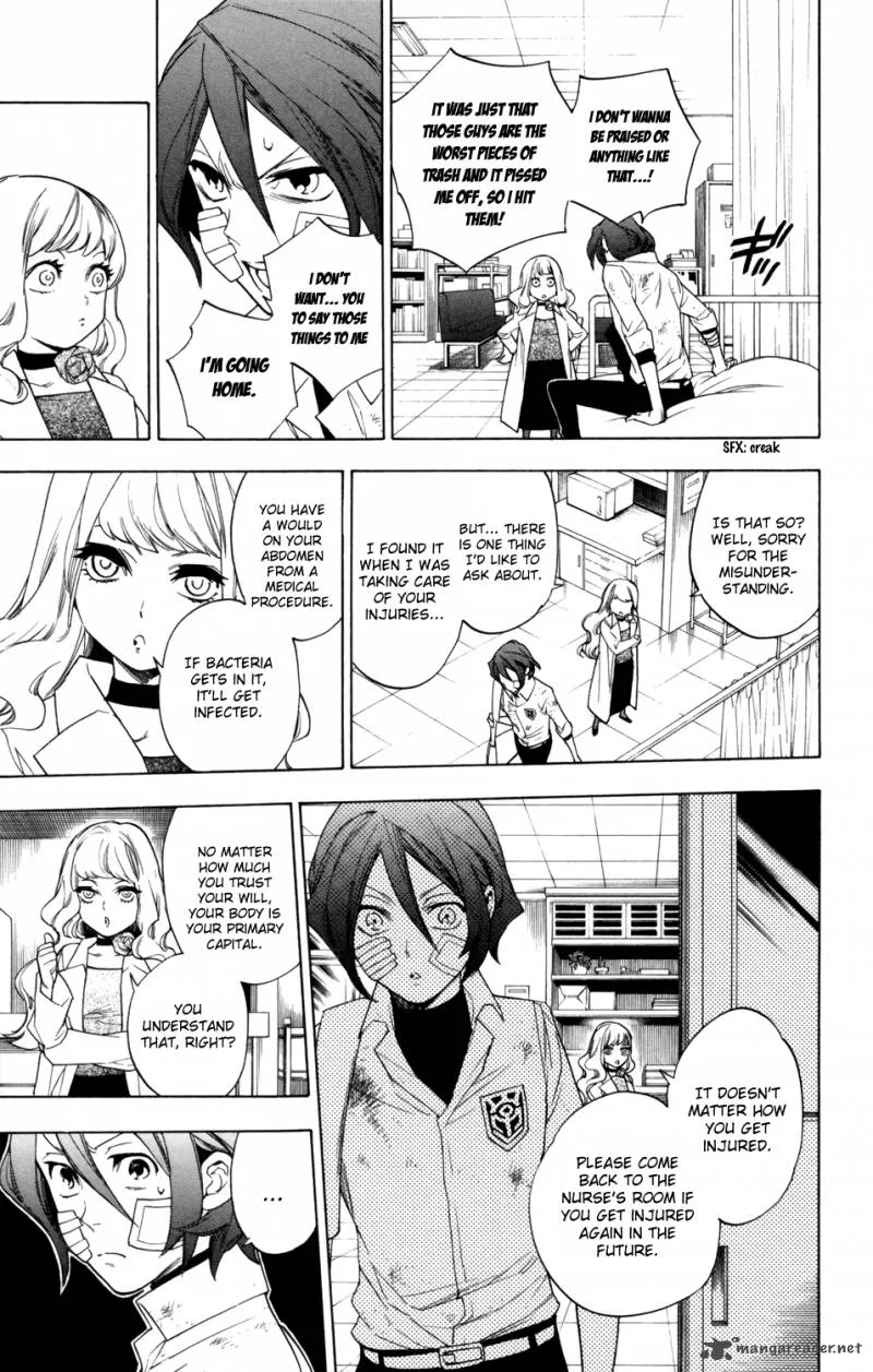 Hokenshitsu no Shinigami Chapter 77 page 14