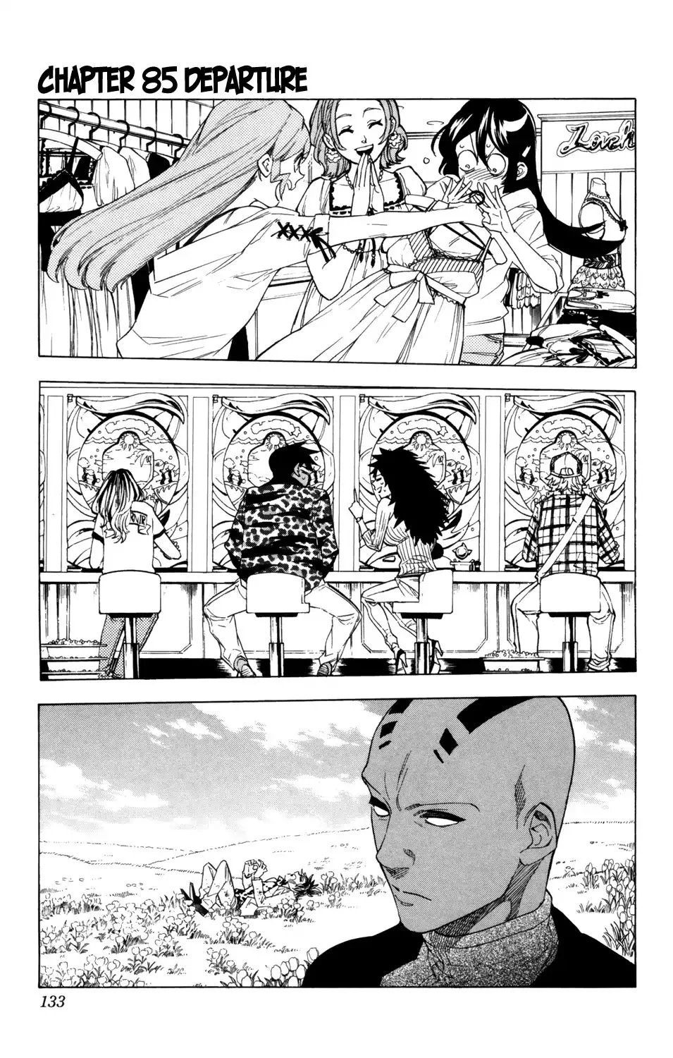 Hokenshitsu no Shinigami Chapter 85 page 5