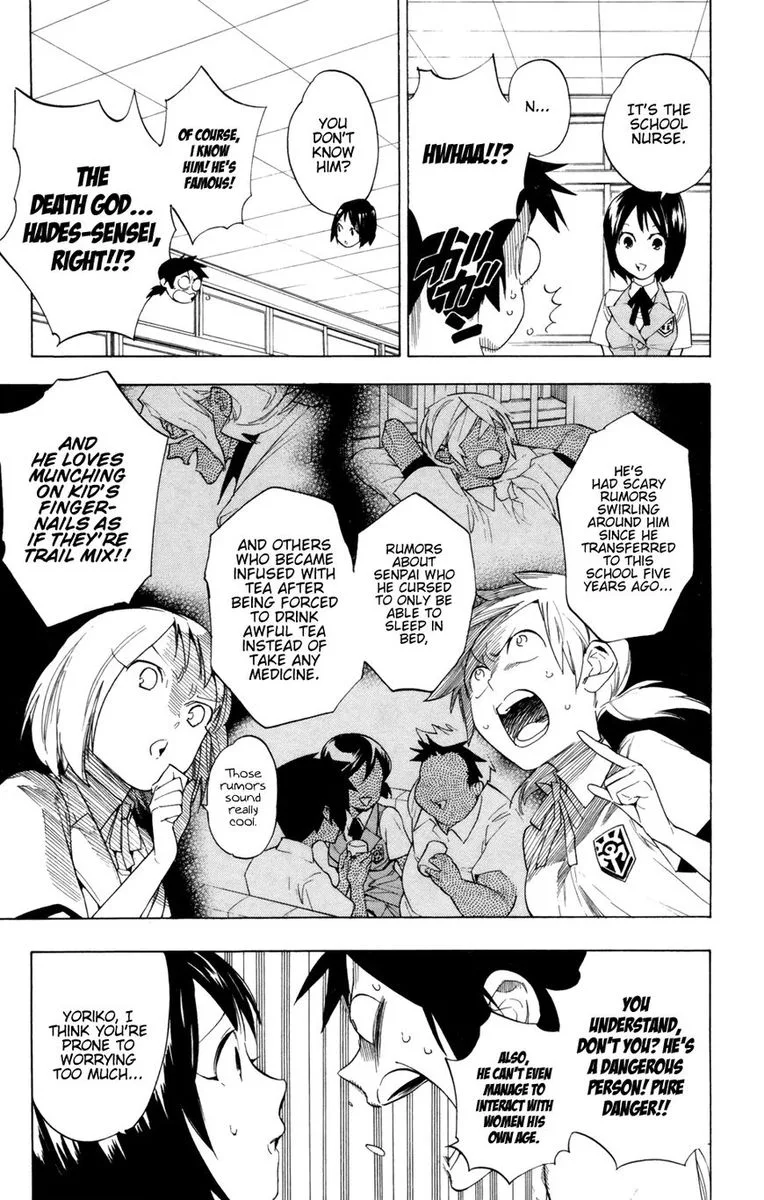 Hokenshitsu no Shinigami Chapter 87 page 5