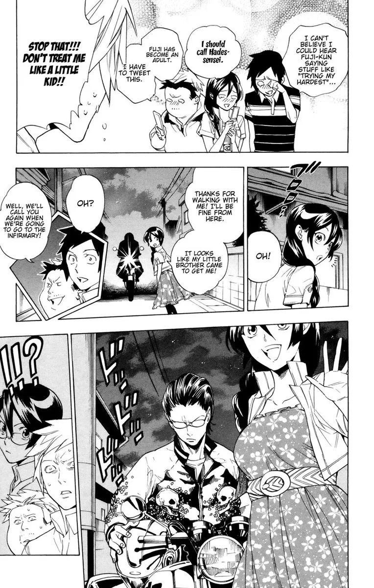 Hokenshitsu no Shinigami Chapter 87 page 13