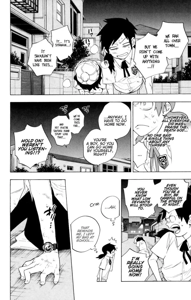 Hokenshitsu no Shinigami Chapter 87 page 34