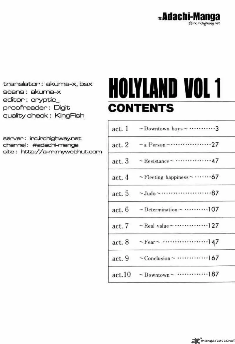 Holyland Chapter 1 page 2