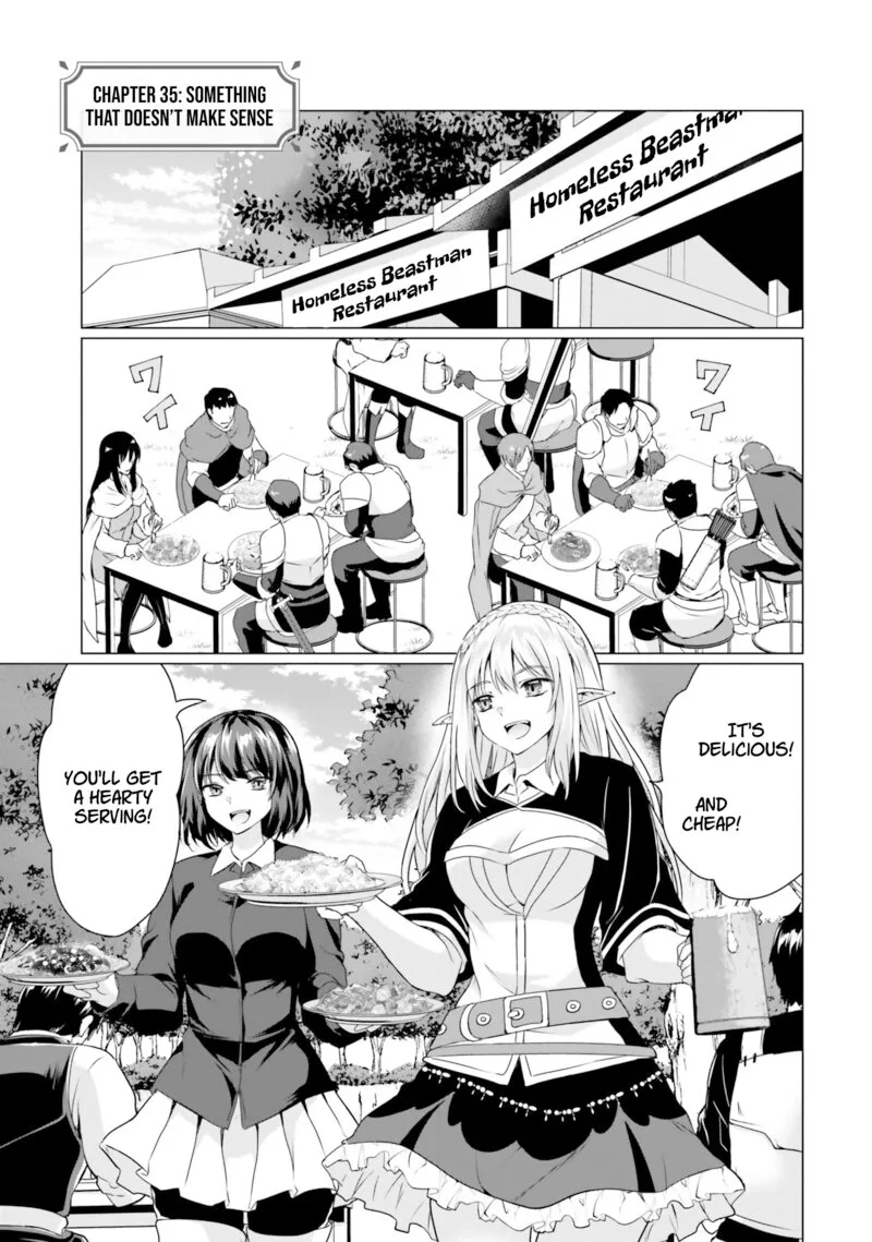 Homeless Tensei: Isekai de Jiyuu Sugiru Majutsu Jisoku Seikatsu Chapter 35 page 1
