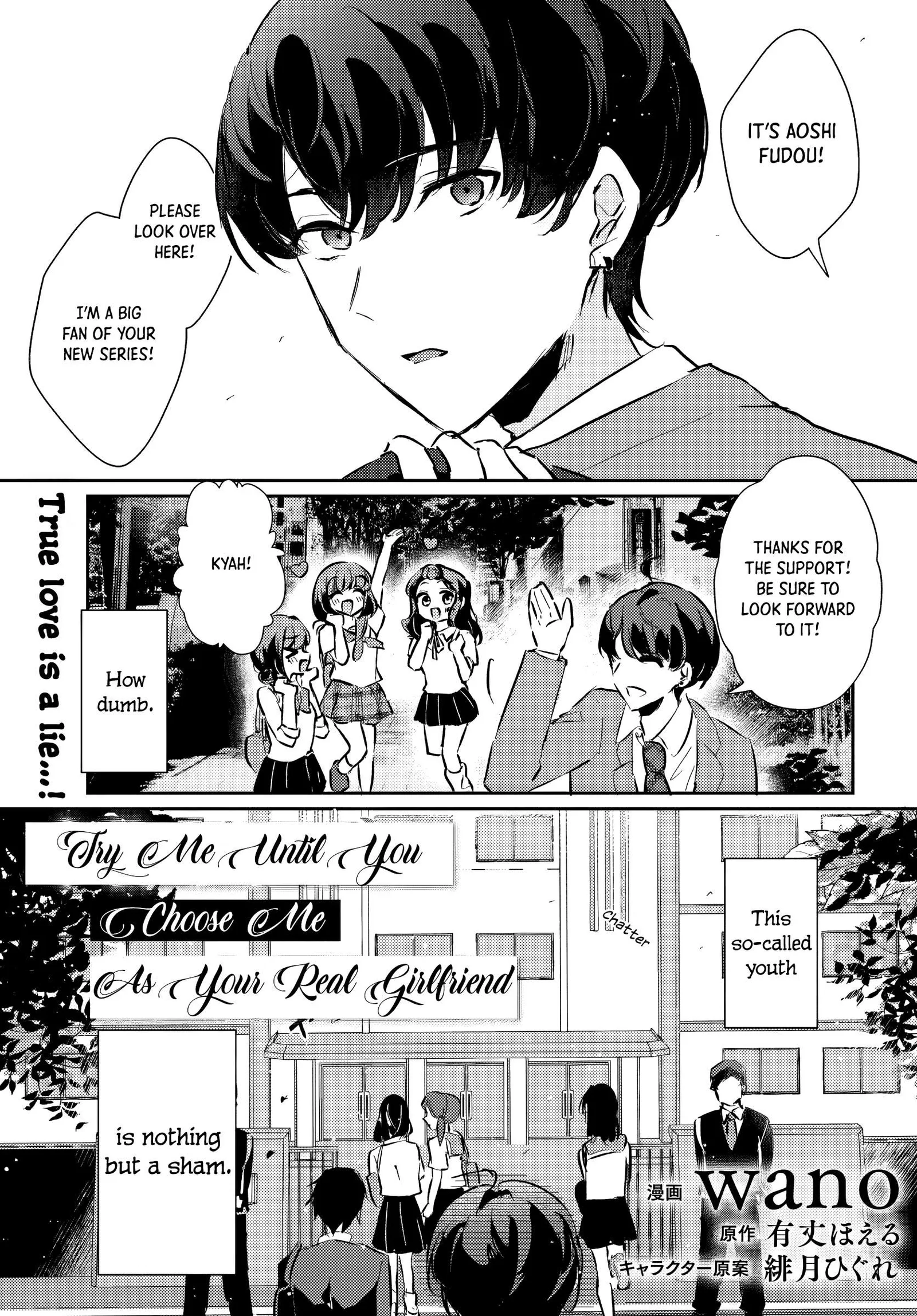 Hommono No Kano Jo Ni Shitaku Naru Made, Watashi De Tameshite I Yo. Chapter 1.1 page 1
