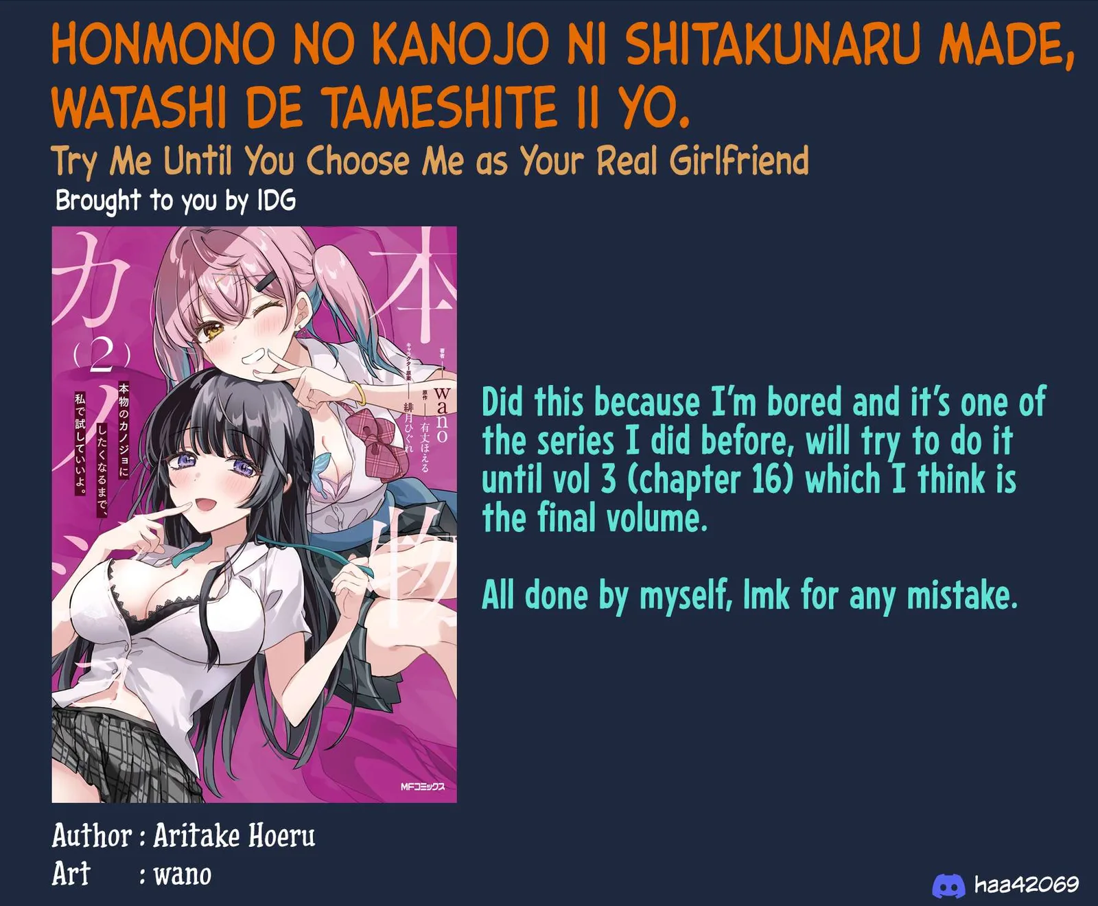 Hommono No Kano Jo Ni Shitaku Naru Made, Watashi De Tameshite I Yo. Chapter 6 page 23