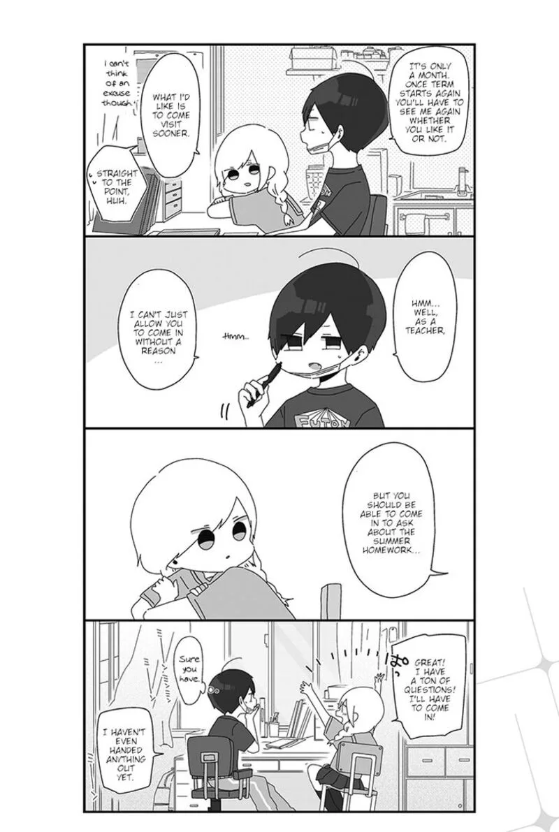 Homura-sensei wa Tabun Motenai Chapter 12 page 4