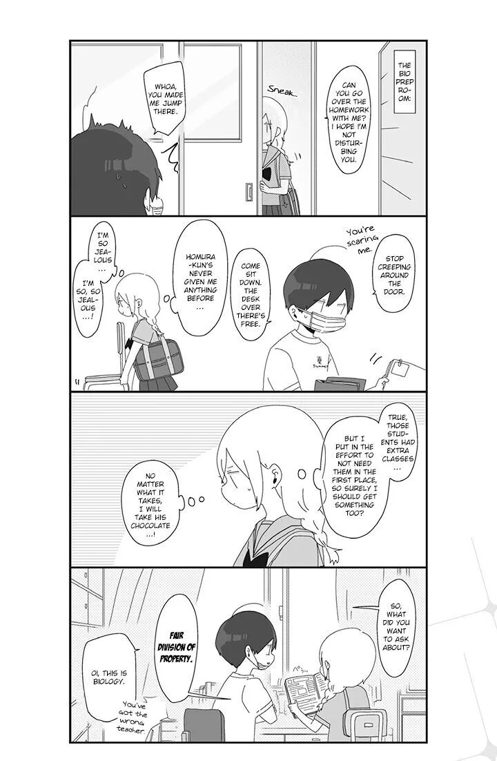 Homura-sensei wa Tabun Motenai Chapter 16 page 2