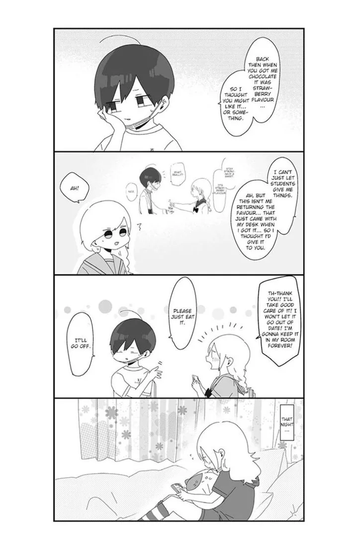Homura-sensei wa Tabun Motenai Chapter 16 page 8