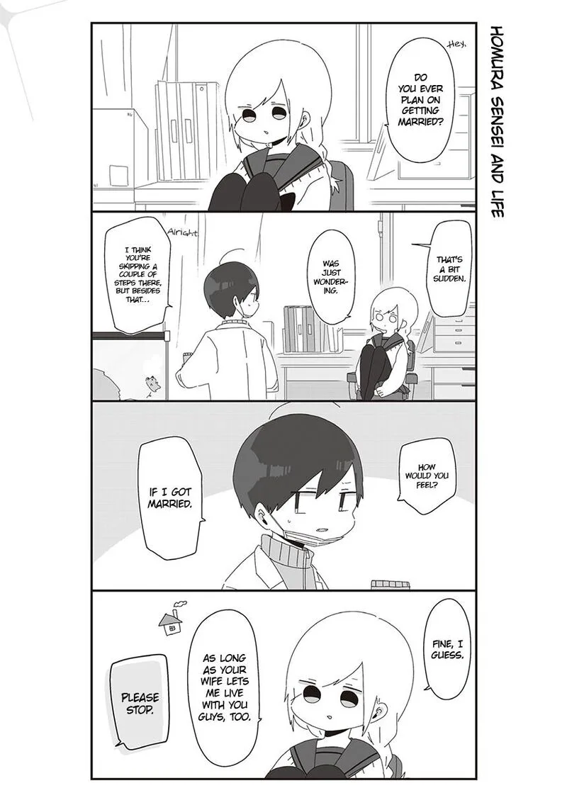 Homura-sensei wa Tabun Motenai Chapter 19 page 1