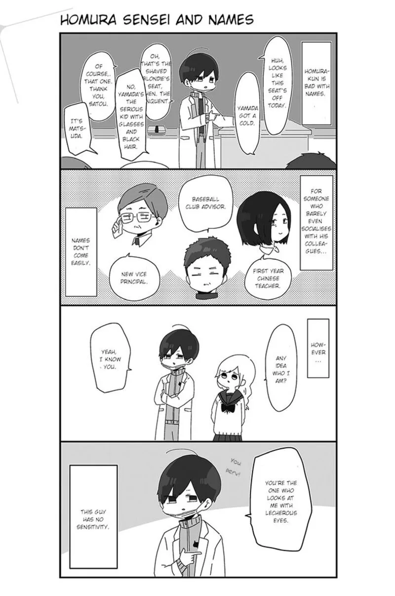 Homura-sensei wa Tabun Motenai Chapter 2 page 1