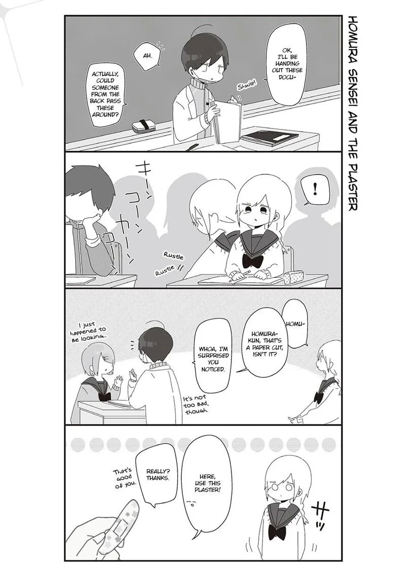 Homura-sensei wa Tabun Motenai Chapter 28 page 1