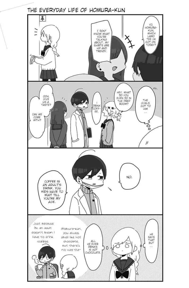 Homura-sensei wa Tabun Motenai Chapter 4 page 1