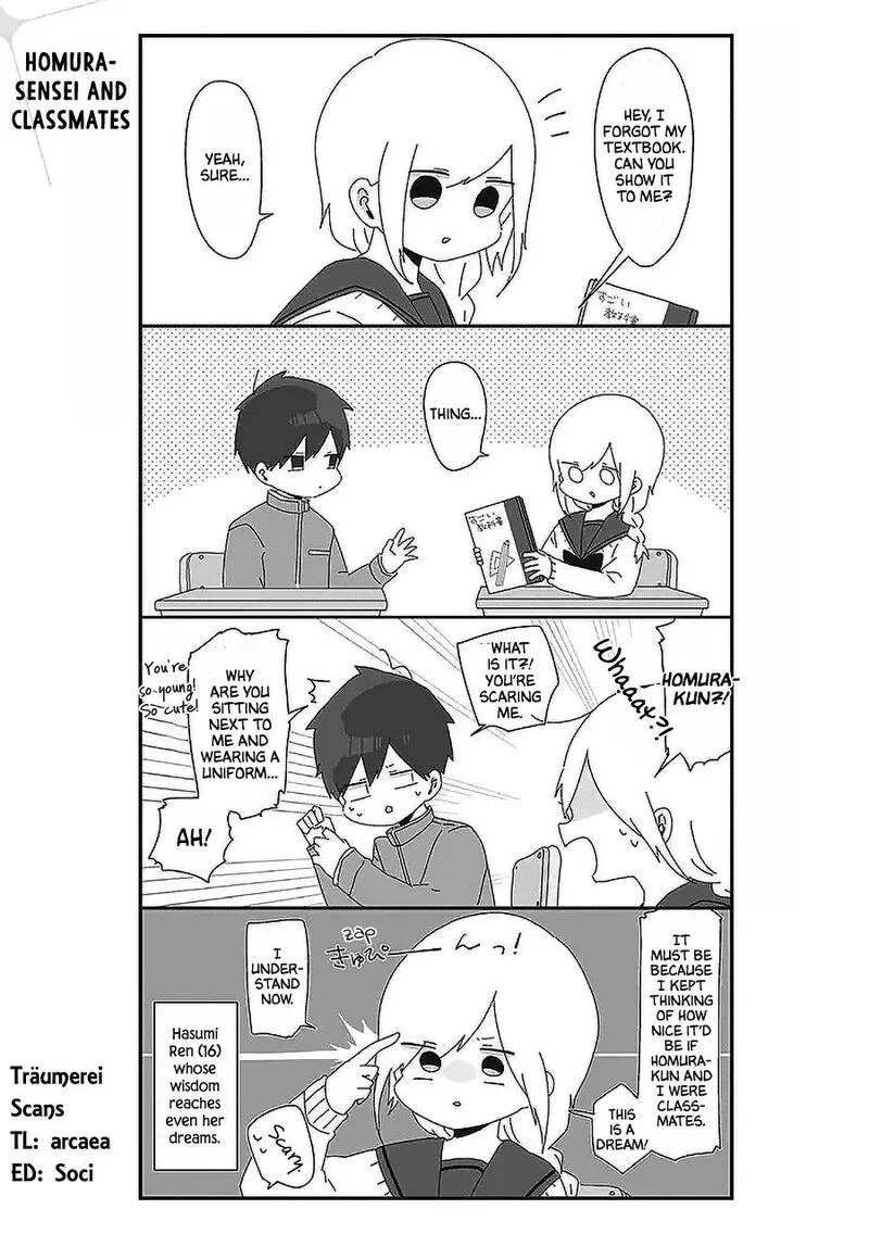 Homura-sensei wa Tabun Motenai Chapter 45 page 1