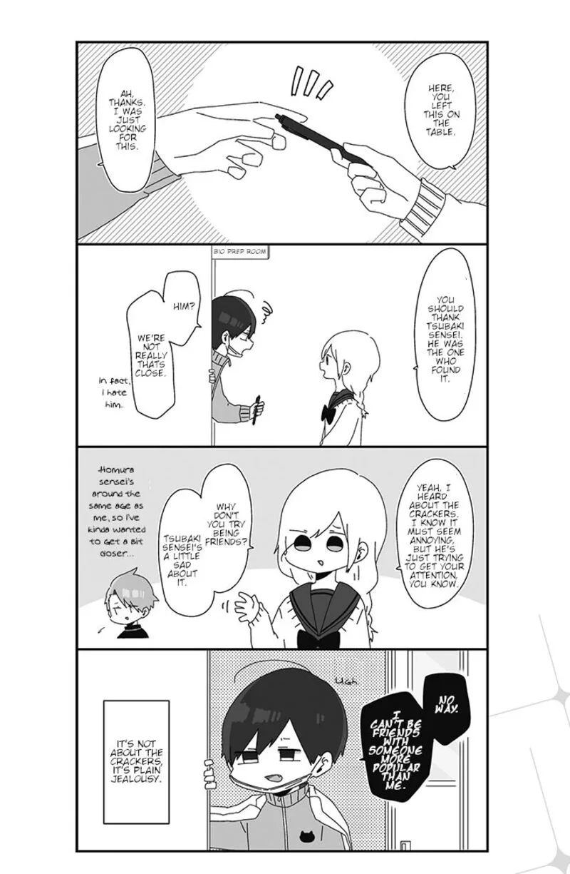 Homura-sensei wa Tabun Motenai Chapter 5 page 4