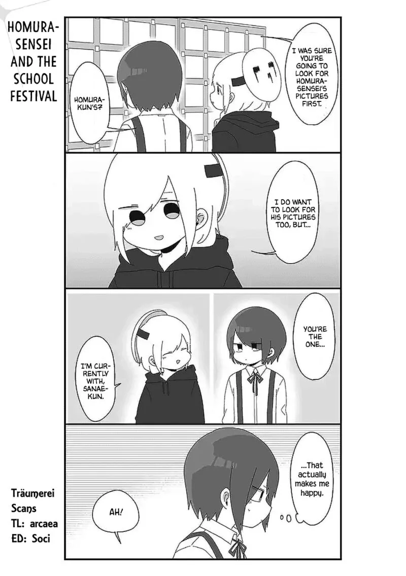 Homura-sensei wa Tabun Motenai Chapter 53 page 1